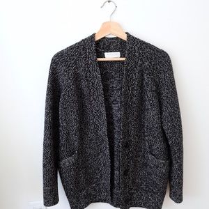 Speckled Wool Everlane Sweater Cardigan